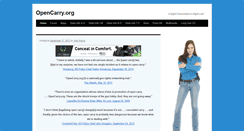 Desktop Screenshot of opencarry.org